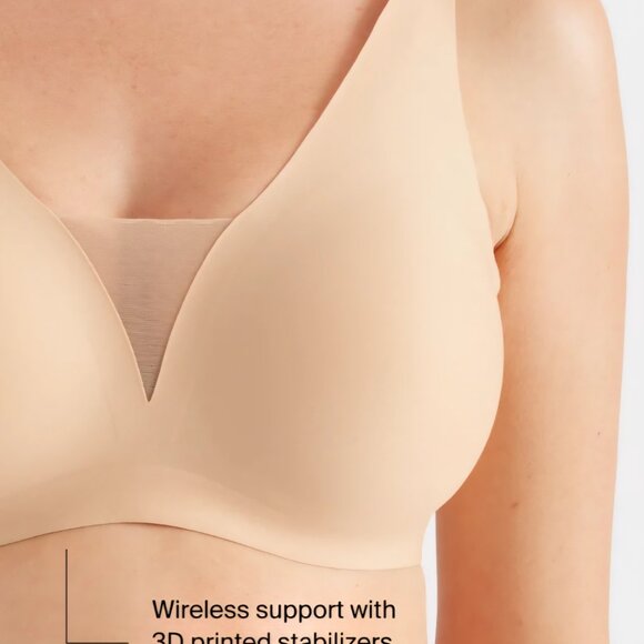 NWT KNIX Revolution Shadow Mesh Bra Warm Sand XL+ - Picture 2 of 4